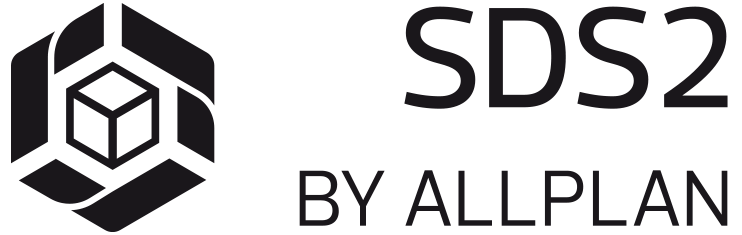 SDS2 by Allplan Logo - Steel Detailing Software