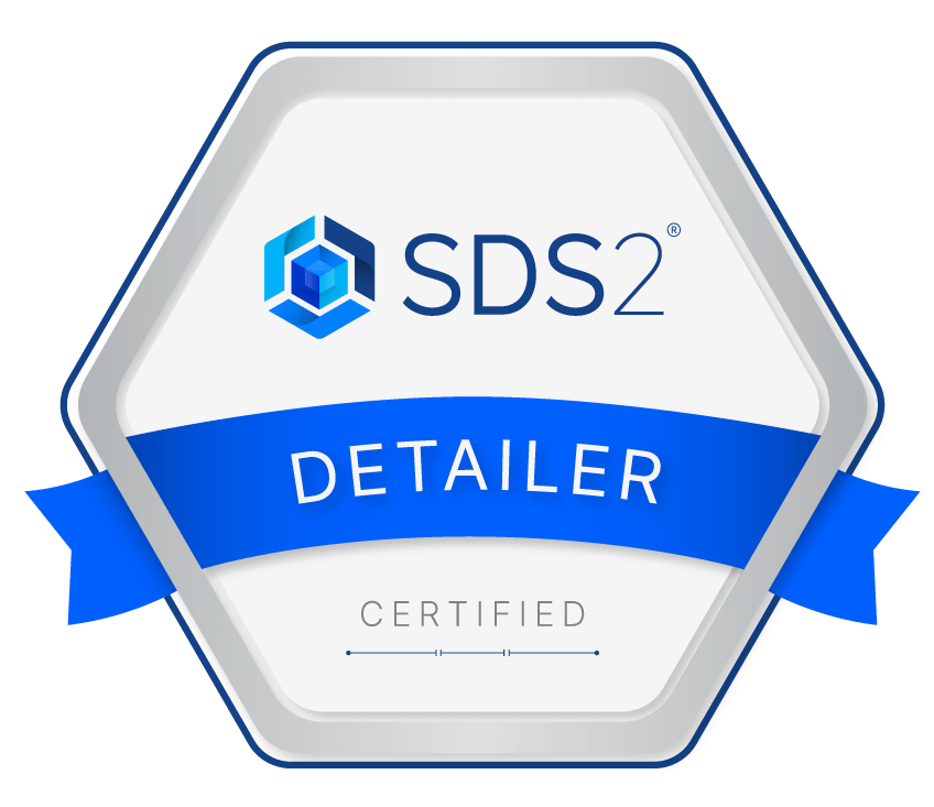 SDS2 Detailer Certified Badge